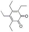 3,5-Cyclohexadiene-1,2-dione, 3,4,5,6-tetraethyl- (9CI) 结构式
