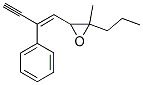 Oxirane, 2-methyl-3-[(1E)-2-phenyl-1-buten-3-ynyl]-2-propyl- (9CI) 结构式