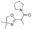 Pyrrolidine, 1-[2-(4,5-dihydro-4,4-dimethyl-2-oxazolyl)-1-oxopropyl]- (9CI) 结构式