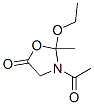 5-Oxazolidinone,  3-acetyl-2-ethoxy-2-methyl- 结构式