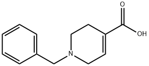 1-苄基-1,2,3,6-四氢吡啶-4-甲酸 结构式