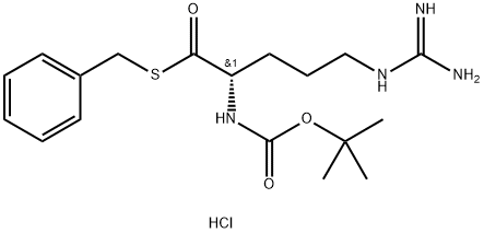 BOC-ARG-SBZL HCL 结构式