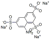 8-Amino-1,3,6-naphthalenetrisulfonic acid sodium salt 结构式