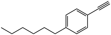 1-乙炔基-4-己基苯 结构式