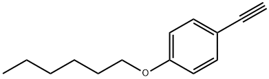 1-ETHYNYL-4-(HEXYLOXY)BENZENE 结构式
