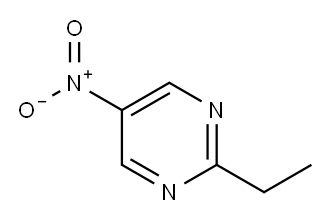 Pyrimidine, 2-ethyl-5-nitro- (9CI) 结构式