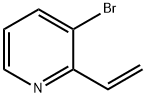 3-溴-2-乙烯基吡啶 结构式