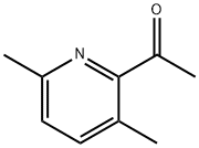 3,6-二甲基-2-乙酰基吡啶 结构式