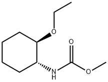 Carbamic acid, (2-ethoxycyclohexyl)-, methyl ester, trans- (9CI) 结构式