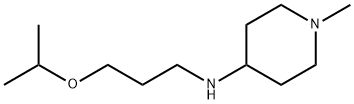 4-Piperidinamine,1-methyl-N-[3-(1-methylethoxy)propyl]-(9CI) 结构式