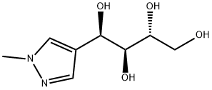 1,2,3,4-Butanetetrol,1-(1-methyl-1H-pyrazol-4-yl)-,(1R,2S,3R)-(9CI) 结构式