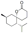 1-Oxaspiro[5.5]undecan-2-one,10-methyl-7-(1-methylethyl)-,(6S,7S,10R)-(9CI) 结构式