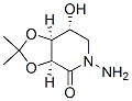 1,3-Dioxolo[4,5-c]pyridin-4(3aH)-one,5-aminotetrahydro-7-hydroxy-2,2-dimethyl-,(3aS,7R,7aS)-(9CI) 结构式