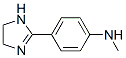 Benzenamine,  4-(4,5-dihydro-1H-imidazol-2-yl)-N-methyl- 结构式