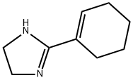 1H-Imidazole,  2-(1-cyclohexen-1-yl)-4,5-dihydro- 结构式