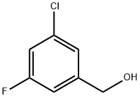 3-氯-5-氟苄醇 结构式