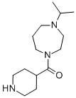 (4-Isopropyl-[1,4]diazepan-1-yl)-piperidin-4-ylmethanone 结构式