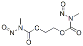 2-(methyl-nitroso-carbamoyl)oxyethyl N-methyl-N-nitroso-carbamate 结构式