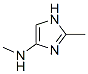 1H-Imidazol-4-amine,  N,2-dimethyl-  (9CI) 结构式