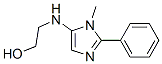 Ethanol, 2-[(1-methyl-2-phenyl-1H-imidazol-5-yl)amino]- (9CI) 结构式