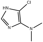 1H-Imidazol-4-amine,  5-chloro-N,N-dimethyl- 结构式