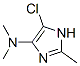 1H-Imidazol-4-amine,  5-chloro-N,N,2-trimethyl- 结构式