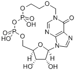 N1-[(5ALPHA,ALPHA-O-PHOSPHORYLETHOXY)METHYL]-5ALPHA-O-PHOSPHORYLINOSINE 5ALPHA,5ALPHA,ALPHA-CYCLICPYROPHOSPHATE 结构式