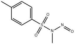 N-甲基-N-亚硝基对甲苯磺酰胺 结构式