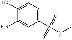 2-氨基苯酚-4-磺酰甲胺 结构式