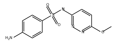 磺胺甲氧嗪 结构式