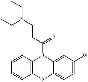 氯拉西嗪 结构式