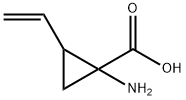 1-氨基-2-乙烯基环丙烷羧酸 结构式