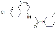 2-[(7-chloroquinolin-4-yl)amino]-N,N-dipropyl-acetamide 结构式