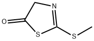 5(4H)-Thiazolone,  2-(methylthio)- 结构式