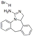 3-Amino-9,13b-dihydro-1H-dibenzo(c,f)imidazo(1,5-a)azepine hydrobromid e 结构式