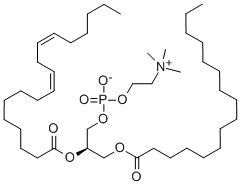 磷脂酰胆碱 结构式