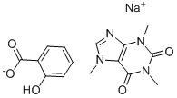 CAFFEINE SODIUM SALICYLATE 结构式