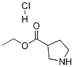 吡咯烷-3-羧酸乙酯盐酸盐 结构式
