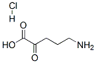 5-amino-2-oxovaleric acid hydrochloride  结构式