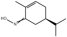 2-Cyclohexen-1-one,2-methyl-5-(1-methylethyl)-,oxime,(5R)-(9CI) 结构式