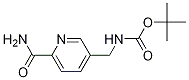 tert-butyl N-[(6-carbaMoylpyridin-3-
yl)Methyl]carbaMate 结构式