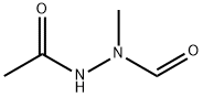 1-acetyl-2-methyl-2-formylhydrazine 结构式