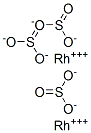 dirhodium trisulphite 结构式