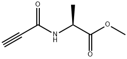 L-Alanine, N-(1-oxo-2-propynyl)-, methyl ester (9CI) 结构式