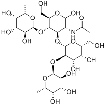 LewisBtetrasaccharide 结构式