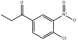 1-(4-CHLORO-3-NITROPHENYL)PROPAN-1-ONE 结构式