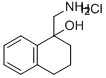 1-(氨基甲基)-1,2,3,4-四氢萘-1-醇盐酸盐 结构式