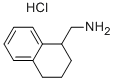 1,2,3,4-四氢-1-萘甲胺盐酸盐 结构式
