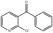 (2-氯吡啶-3-基)(苯基)甲酮 结构式