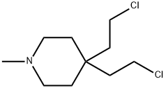 Piperidine, 4,4-bis(2-chloroethyl)-1-methyl- (8CI) 结构式